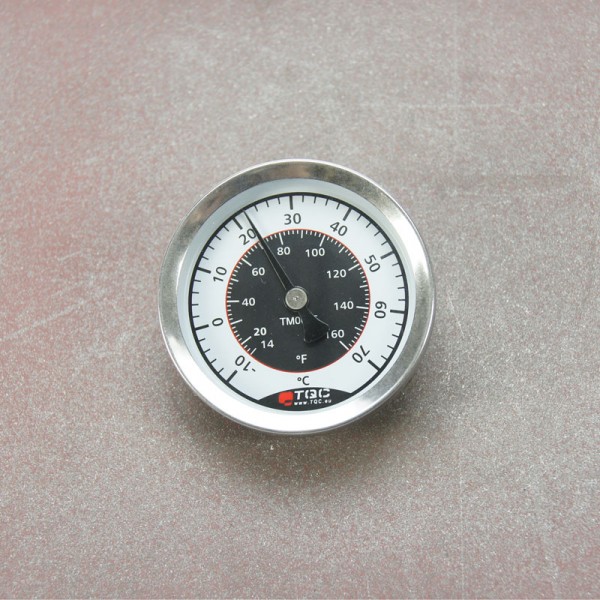 Magnetic thermometer for surface temperature