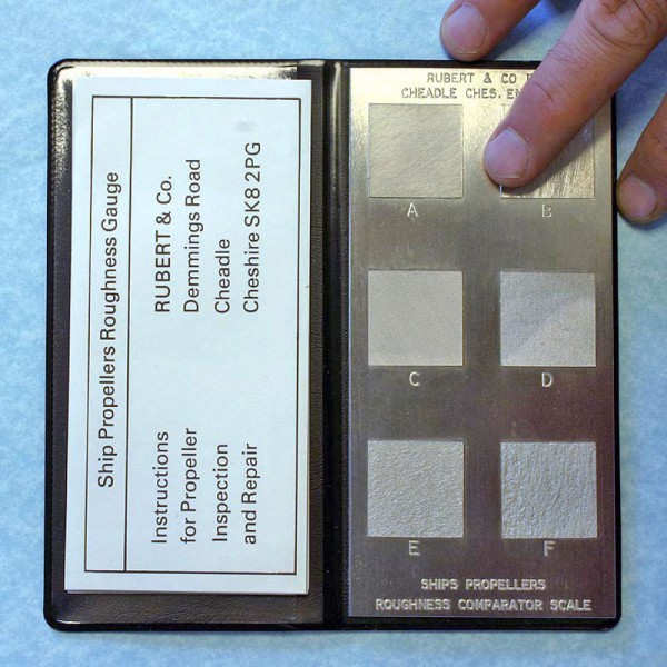 Dust Test Comparator Chart